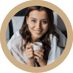 Want that coffee? No problem. No aligners.